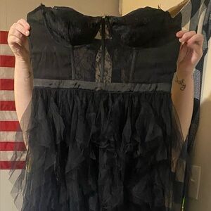 Fashion Nova Corset Prom Dress